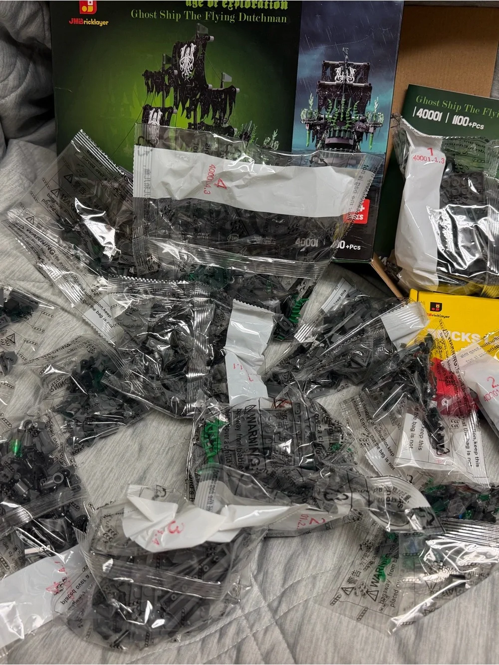 Lego Ghost Ship The Flying Dutchman Black & Green Building Set